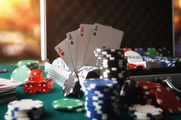 Dashboard showing live-casino tables and football markets
